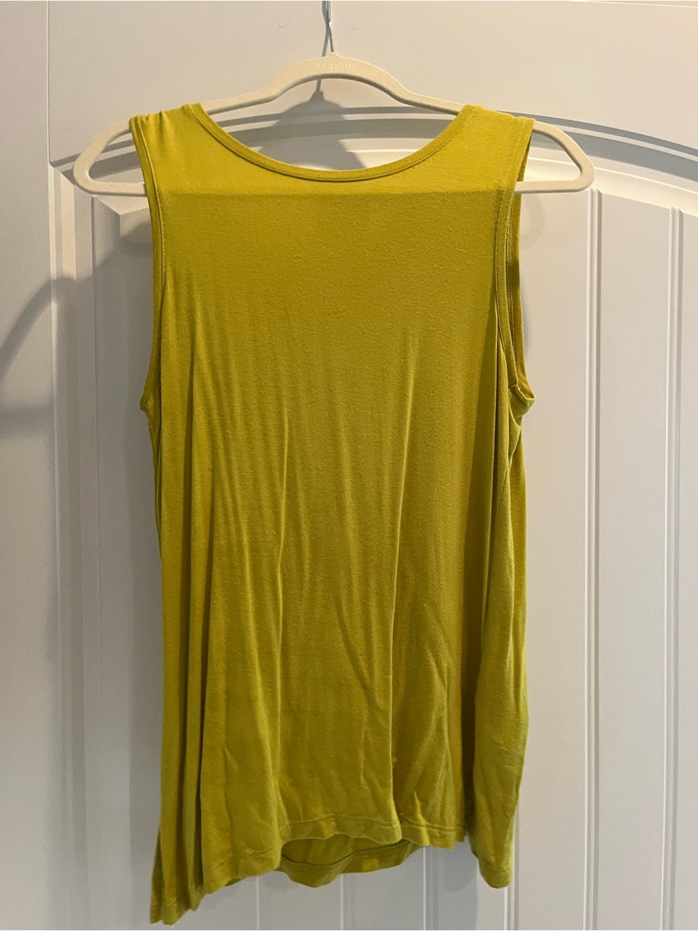Olive Sleeveless Women's Tank Top